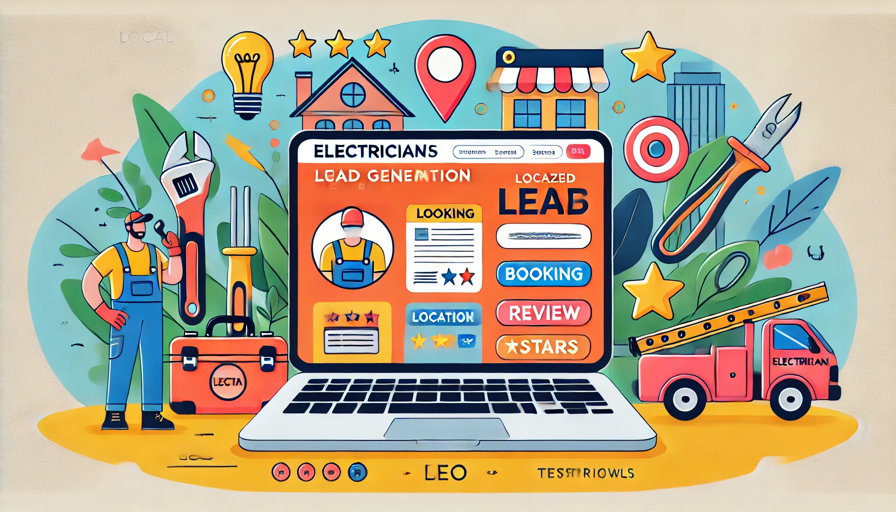Electrician Web Design