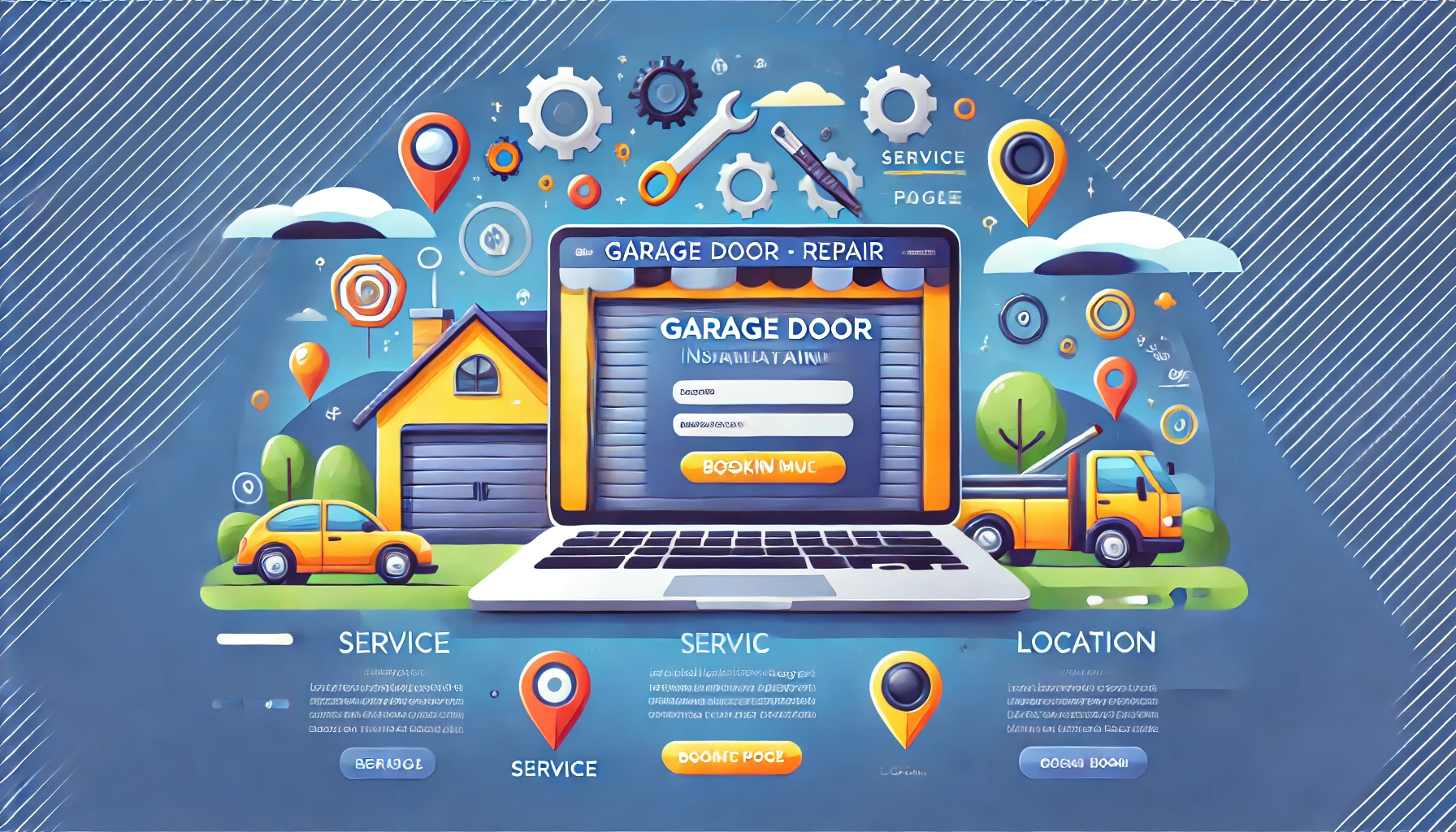 Garage Door Company Web Design