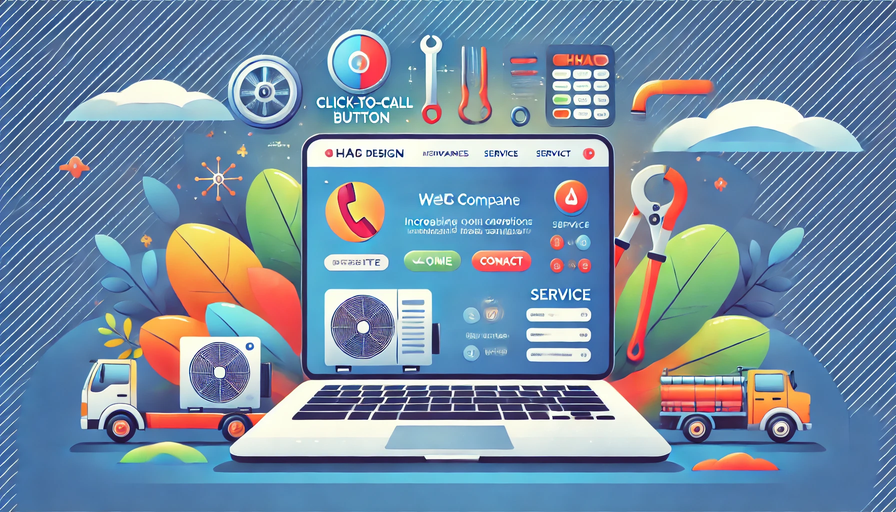 HVAC Web Design Tips