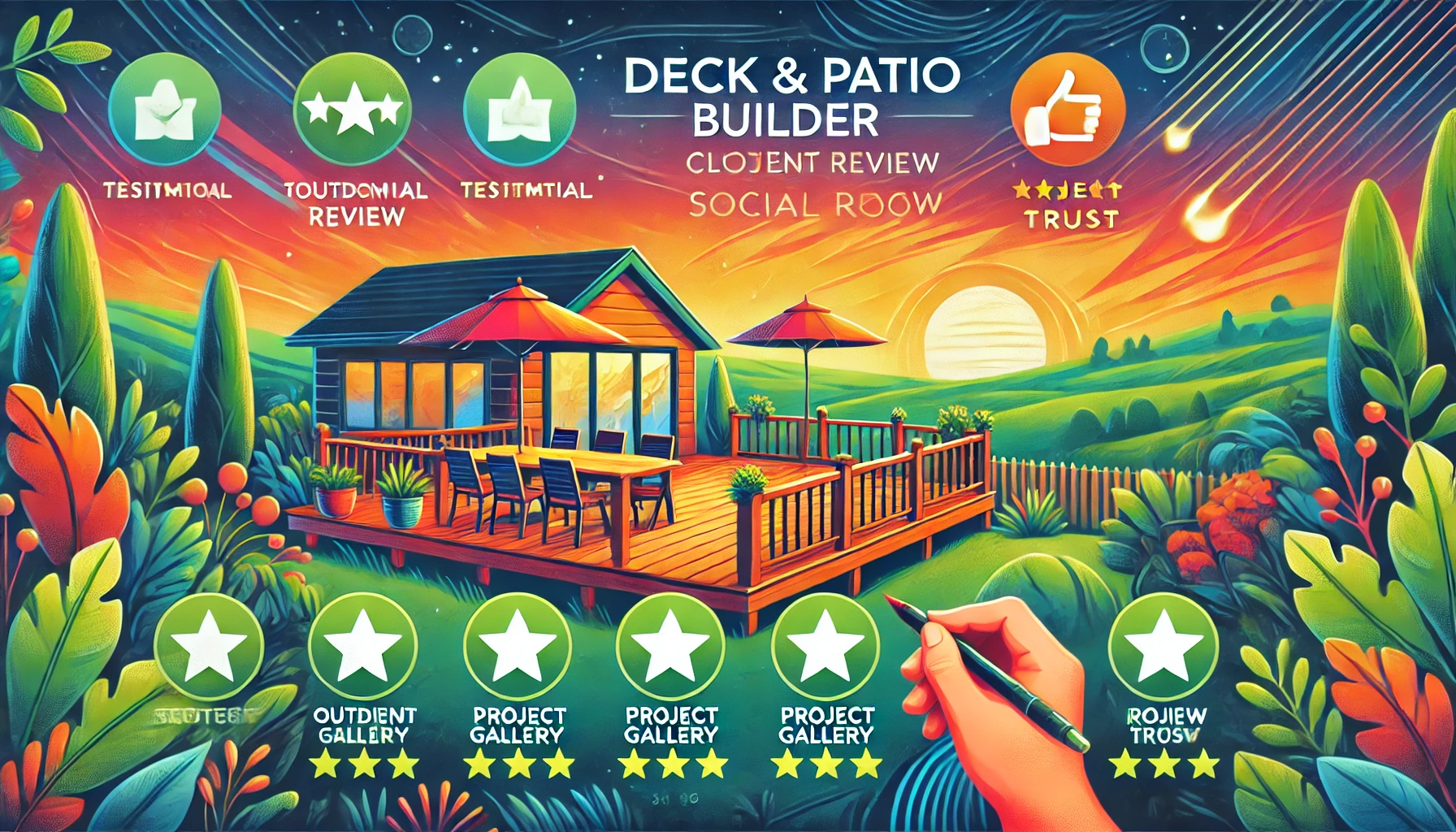 Social Proof for Patio Builders