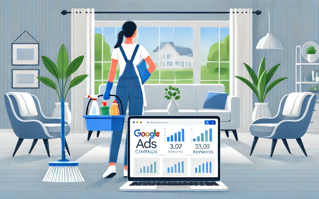 How Residential Cleaning Companies Can Use Google Ads to Book More Estimates