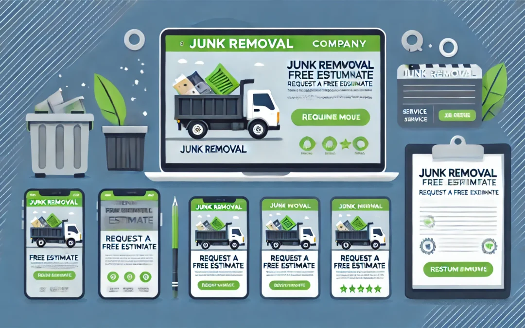 5 Tips for Creating High-Converting Landing Pages for Junk Removal Companies