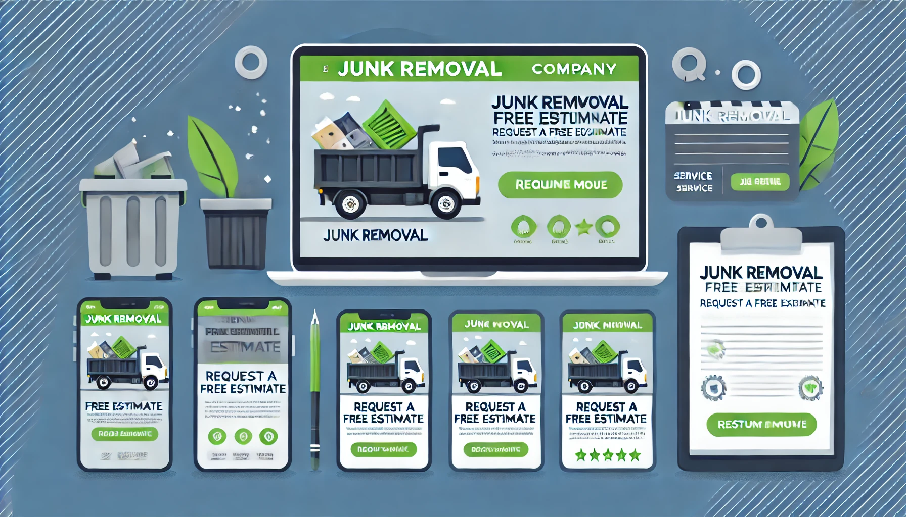 Landing Page Tips for Junk Removal