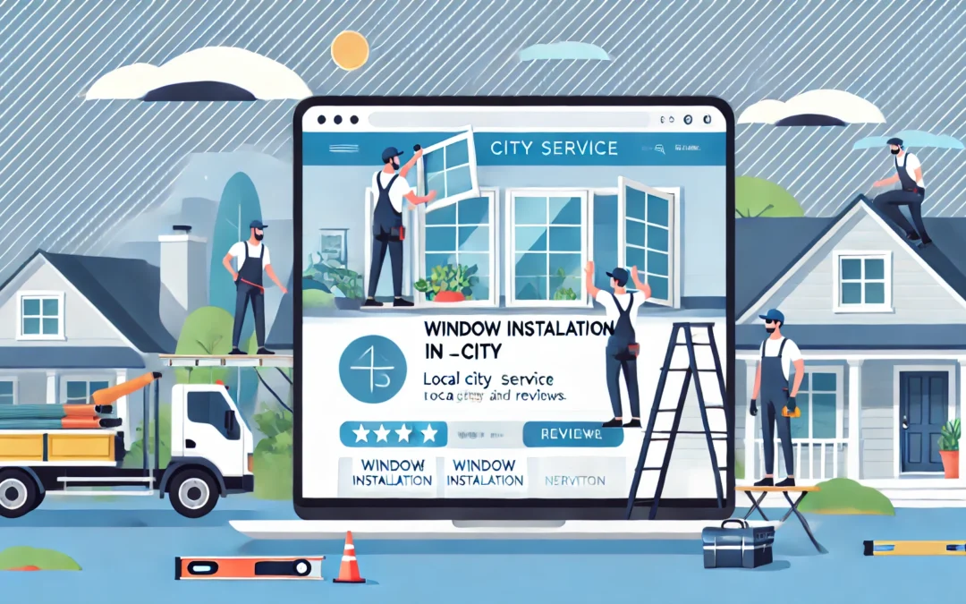 How Windows and Doors Companies Can Leverage Local City Service Pages to Boost SEO