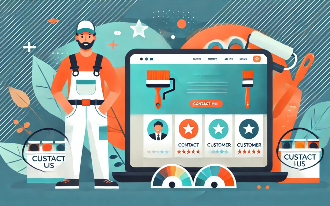 5 Proven Web Design Features That Turn Visitors Into Customers for Painters